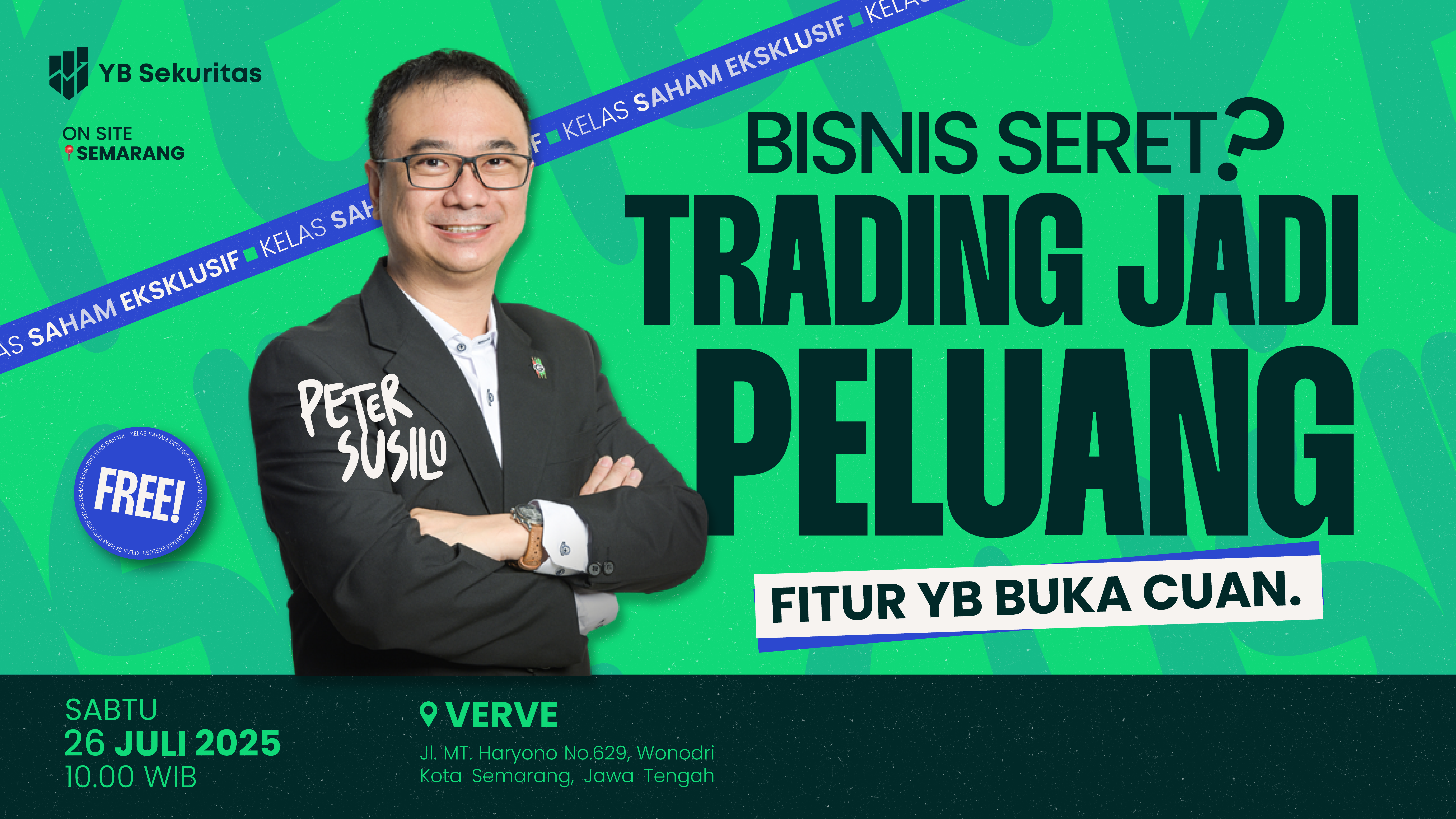 Bisnis Seret? Trading Jadi Peluang - Fitur YB Buka Cuan! Banner